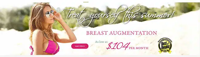 Breast Augmentation Summer Offer