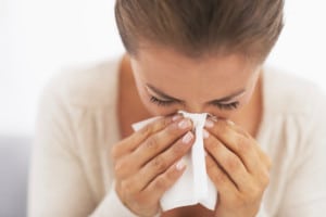 Blowing nose after surgery